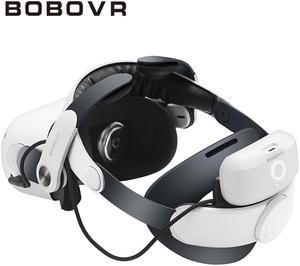 BOBOVR M2PRO+ Elite Battery Headband for Meta Quest2 Extend Playtime