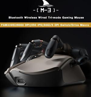 Wireless gaming Bluetooth mouse without latency smooth for all types of computers