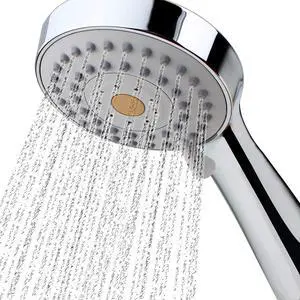 High Pressure Handheld Shower Head with Powerful Shower Spray against Low Pressure Water Supply Pipeline Multi-functions w/ 79 Hose Bracket Chrome Finish