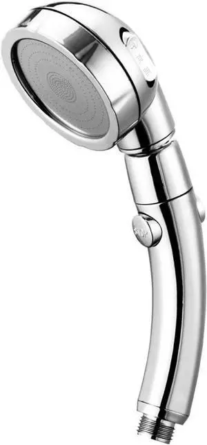 Handheld Shower HeadWithout Hose and Bracket - High Pressure Water Saving 360 Degree Rotating Adjustable Showerhead with ON/Off Switch and 3 Spray Settings RV Camper Bathroom Shower Sprayer