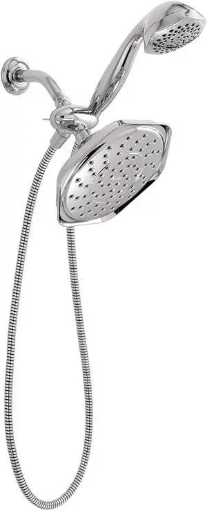 Moen 21005 Refresh 9-Inch Single Function Rainshower with 7-Function Handshower Sprayer, Chrome