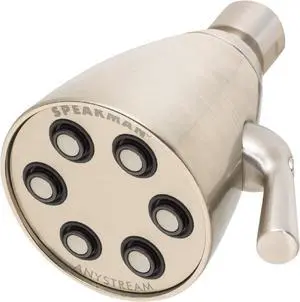 Speakman S-2252-BN-E2 Brushed Brass Adjustable 3-Setting Shower Head