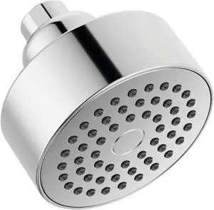 Delta Faucet Modern 3.5-inch Single-Spray Shower Head, Chrome Round Shower Head, High Pressure Shower Head, 1.75 GPM Flow Rate, Chrome RP101842