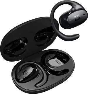 MEE audio AirHooks Pro True Wireless Open Ear Sports Headphones Bluetooth Earbuds - Comfortable Sweatproof Non-Isolating Headset Earphones for Safer Workouts & Running