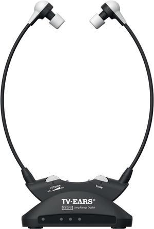 TV · EARS Digital Wireless Headset System 5.8GHz - Wireless Headset for TV - Ideal for Seniors & with Hearing Impairments, Bluetooth - Long Range Headphones for TV - Compatible with All TVs