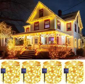 aneeway Christmas Tree Lights, 400 LED Christmas Lights with 8 Light Modes  & Memory Function, 6.6FT …See more aneeway Christmas Tree Lights, 400 LED