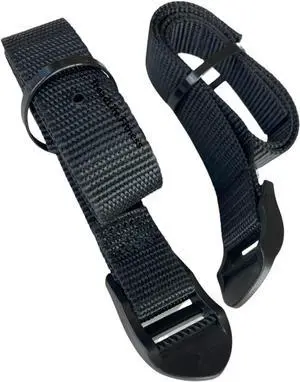 Rowing Machine Replacement Foot Straps - Compatible with Concept 2 Rower (Models: D & E) - 2 Pack