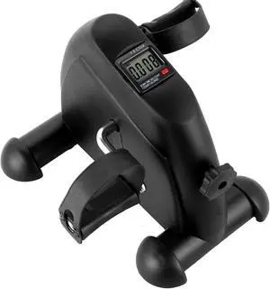 Portable Mini Cycle Bike Foot Pedal Exercise Machine Arm and Leg Recovery Peddler Exerciser Under Desk