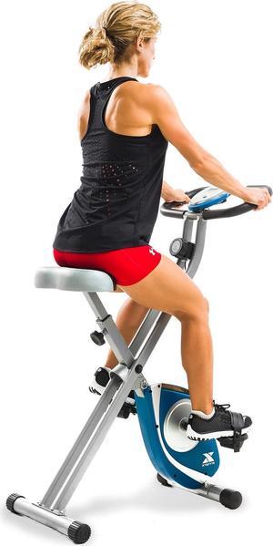 XTERRA Fitness Folding Exercise Bike, 225 LB Weight Capacity