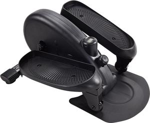 Stamina Inmotion E1000 Compact Elliptical Strider Foot Pedal Exerciser for Home Workout with 250 Pound Weight Capacity and Smart Workout App, Black