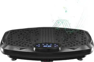 nimto Vibration Plate Exercise Machine Whole Body Workout Vibration Fitness Platform for Home Fitness & Weight Loss + BT + Remote, 99 Levels