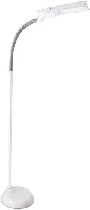 OttLite 13 Watt WingShade Floor Lamp - Living Room, Office, Bedroom Home Decor