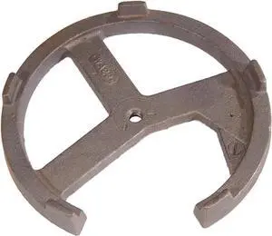 B&P Lamp 9 1/2 Inch Diameter 5 Pound Cast Iron Loader for Floor Lamp Bases Counterweight