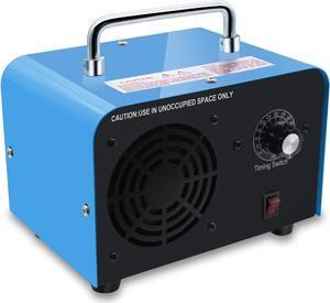 Commercial Ozone Generator 10,000mg/h, Industrial Ozone Machine Odor Remover, High Capacity of Multipurpose Ozone Purifier, with Carry Handle, for Home, Bar, Farm and Restaurant (Blue)