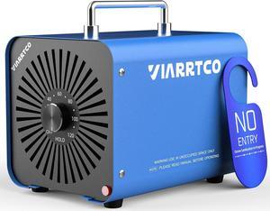 VIARRTCO 30000mg/h Ozone Machine Generator Air Odor Removal Ionizer Up to 6000+ Square Feet for Home, Car, Basement, Garage, Smoke, Pet Room - Blue