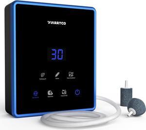 VIARRTCO Portable Ozone Machine Generator for Liquid and Air, Water Air Odor Removal Ionizer Multipurpose Ozonator