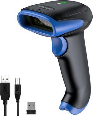 NETUM QR Code Scanner, Mini Barcode Scanner Bluetooth Compatible, Small  Portable USB 1D 2D Bar Code Scanner for Inventory, 2.4G Cordless Image  Reader