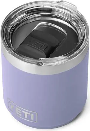 YETI Rambler 10 oz Stackable Lowball 2.0, Vacuum Insulated, Stainless Steel with MagSlider Lid, Cosmic Lilac
