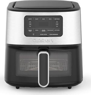 Cuisinart Airfryer 6Qt Basket Air Fryer Oven that Roasts Bakes Broils  Air Frys Quick  Easy Meals  Digital Display with 5 Presets Non Stick  Dishwasher Safe AIR200