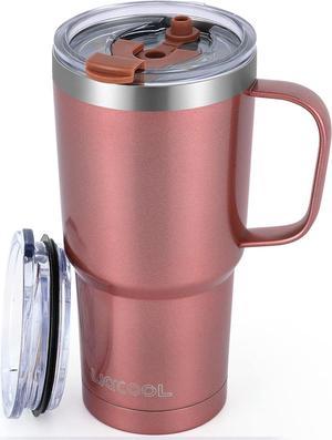 HAUSHOF 20 oz Tumbler Travel Mug Double Wall Vacuum Insulated Coffee  Tumbler Cup