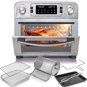 Air Fryer Oven OIMIS,32QT X-Large Air Fryer Toaster Oven Stainless Steel Air  Fryer Rotisserie