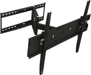 MountIt Full Motion TV Wall Mount With 173 Extending Swivel Arm  VESA Compatible 400x400 and 600x400 Fits 32 35 40 45 50 55 60 65 Inch  110 Lbs Capacity