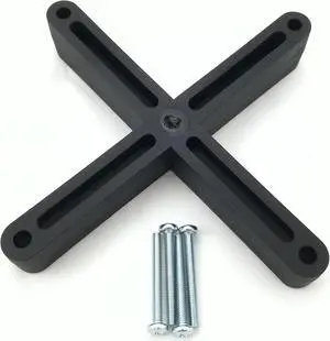 PAW International Angled Spacer for Steel or Polymer 100mm x 100mm RV TV Brackets | Reduces Glare | Adds Space for Plug & Cables