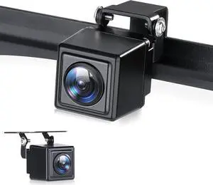 GLK Backup Camera HD Rear View License Plate Backup Camera Reverse Camera for 12V Pickup Truck Car SUV,with Night Vision Wide Angle IP69K Waterproof, Full Metal Housing