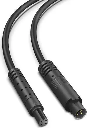 4Pin Backup Camera Extension Cable (5Ft 4P) Pure Copper Thicker Shield DashCam Rear View Camera Extension Cord Mirror Dashcam RearCamera Extension Cable ReverseCamera Extension Wire