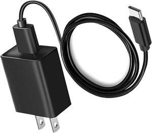 20W Fast Wall QC3.0 Charger USB C Charging Cable Cord for Motorola G Power 2025 2020/2021/2022 G Stylus 2024, Moto Turbo One 5G UW Ace, Edge/Razr, G200 G100 G41 G71 G30 G10 Z3 Z4 G Pure Android Phone