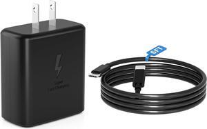 Super Fast Charger Type C 45W USB C Fast Charger PD3.0 for  Galaxy S24/S23/S23+/S22 Ultra/ S22+ /S22 / S21 Ultra/S21+/S21/S20/Note 10/20/S20/S21 Galaxy Tab S7/S8+