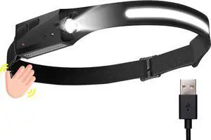 Ontel Handy Brite Rechargeable Headlamp - 260-Lumen Ultra-Bright Headlamp with 5 Light Modes, USB-Rechargeable Head Lamp for Outdoor Activities & Emergencies, 8-Hour Battery Life Ontel Handy Brite Rechargeable Headlamp - 260-Lumen Ultra-Bright Headlamp with 5 Light Modes, USB-Rechargeable Head Lamp for Outdoor Activities & Emergencies, 8-Hour Battery Life