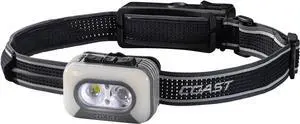 Coast RL35R Voice-Controlled 1100 Lumen Rechargeable LED Headlamp with ARC280 Lighting, 4 color modes, Rear-Facing Safety Signal, Variable Light Control and USB-C Charge Port