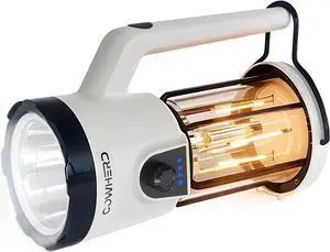 Rechargeable Flashlight Lantern 2-in-1 LED Handheld Flashlight with Lantern and Spotlight Modes - Perfect for Power Outages, Camping, Hiking, Emergency, and Home Use Rechargeable Flashlight Lantern 2-in-1 LED Handheld Flashlight with Lantern and Spotlight Modes - Perfect for Power Outages, Camping, Hiking, Emergency, and Home Use
