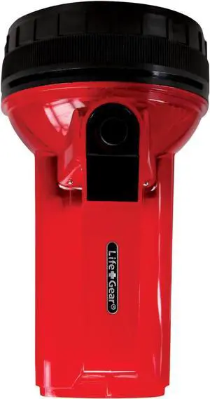 Life Gear - LG114 LED Glow Spotlight with Storage Compartment, Red Red/Red