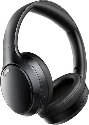 Bluetooth Headphones, Wireless Over Ear Headphones with HiFi Stereo Microphone, Foldable Lightweight On Ear 5.4 Headphones with Deep Bass for Cellphone/Travel/Office/Home(Black)