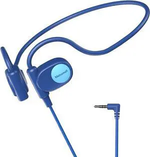Kid Headphones for School, Air Conduction Open Ear Headphones, 3.5mm Jack Wired Cord, Ultra-Comfort, Ergonomic and Lightweight Design Perfect for School and Outdoor Activities-Blue