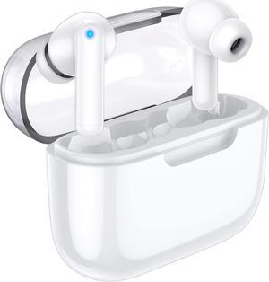 Wireless Ear Buds, Earbuds Bluetooth 5.3 Headphones, HiFi Stereo Sound Waterproof in-Ear Earphones with Noise Cancelling Mic for iPhone/Samsung/Android Sports Workout