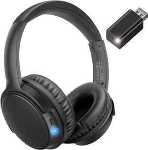 Wireless Headphones for TV - BKM300 Bluetooth TV Headphones Wireless with 4 Options Output(Optical, AUX, RCA and USB), 165FT Long Range, Higher Volume, 20Hrs, Plug & Play, No Delay