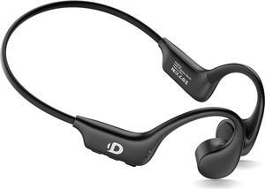 Open Ear Sport Headphones, Wireless Bone Conduction Earphones, Built-in 32GB MP3,with Mic, IP68, Sweat & Water Resistant, Up to 8 Hours Battery, Bluetooth 5.3,for Running,Workouts