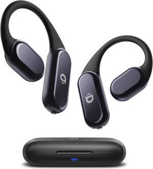 True Wireless Bone Conduction Headphones, OWS Open Ear Design with Earhooks, Bluetooth 5.3, Up to 60H Playtime with Case, IP68, AAC/SBC, for Cycling,Yoga, and Workouts