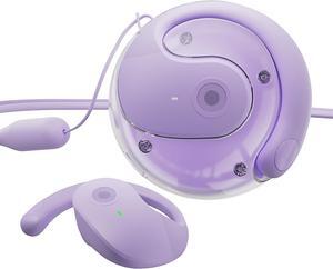 HY-T26 Headphones for Sports Open Ear Headphones X15 Pro Earphone Wireless for Runners and Cyclists (Purper)