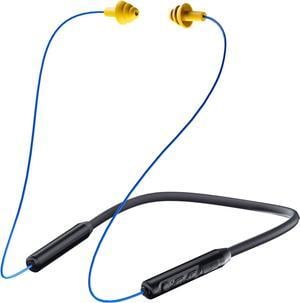 MIPEACE Bluetooth Earplug Headphones, Neckband Wireless Earbuds earplugs-29db Noise Reduction isolating in-Ear earplug Earphones and Controls,IPX5 sweatproof,19+Hour Battery(Blue)