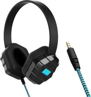 Gumdrop DropTech B1 On-Ear Headphone. Designed for K-12 Students, Teachers and Classrooms  Drop Tested, Rugged and Reliable for an Enhanced Educational Learning Experience. Color  Black