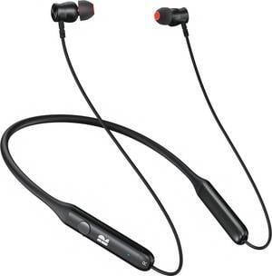 Bluetooth Headphones, aptX-HD Wireless 5.0 Bluetooth Earbuds CVC 8.0 Noise Canceling Mic, in-Ear Magnetic Neckband Earphones 30Hrs Playtime, IPX7 Sweatproof Deep Bass Headset for Phone Music Sports