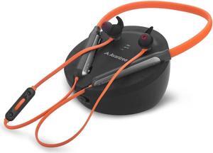 Avantree Medley Clear - Wireless Earbuds for TV Listening & Watching with Transmitter & Charging Dock, Clear Dialogue, Enhanced Volume, Soundbar Passthrough, 20H Bluetooth Neckband Headphones