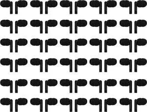 100 Packs Earbuds Bulk Classroom Headphones Wired in Ear Disposable Student Black Earphones Individually Wrapped for School Travel or Home Use