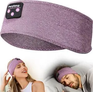 Perytong Bluetooth Headband with Wireless Sleeping Earbuds for Side Sleepers, Workout, Running, Insomnia, Travel, Yoga Perytong Bluetooth Headband with Wireless Sleeping Earbuds for Side Sleepers, Workout, Running, Insomnia, Travel, Yoga