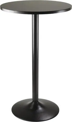 Winsome Obsidian Dining, Pack of 1, Black