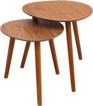 Convenience Concepts Oslo Java Nesting End Tables, Java